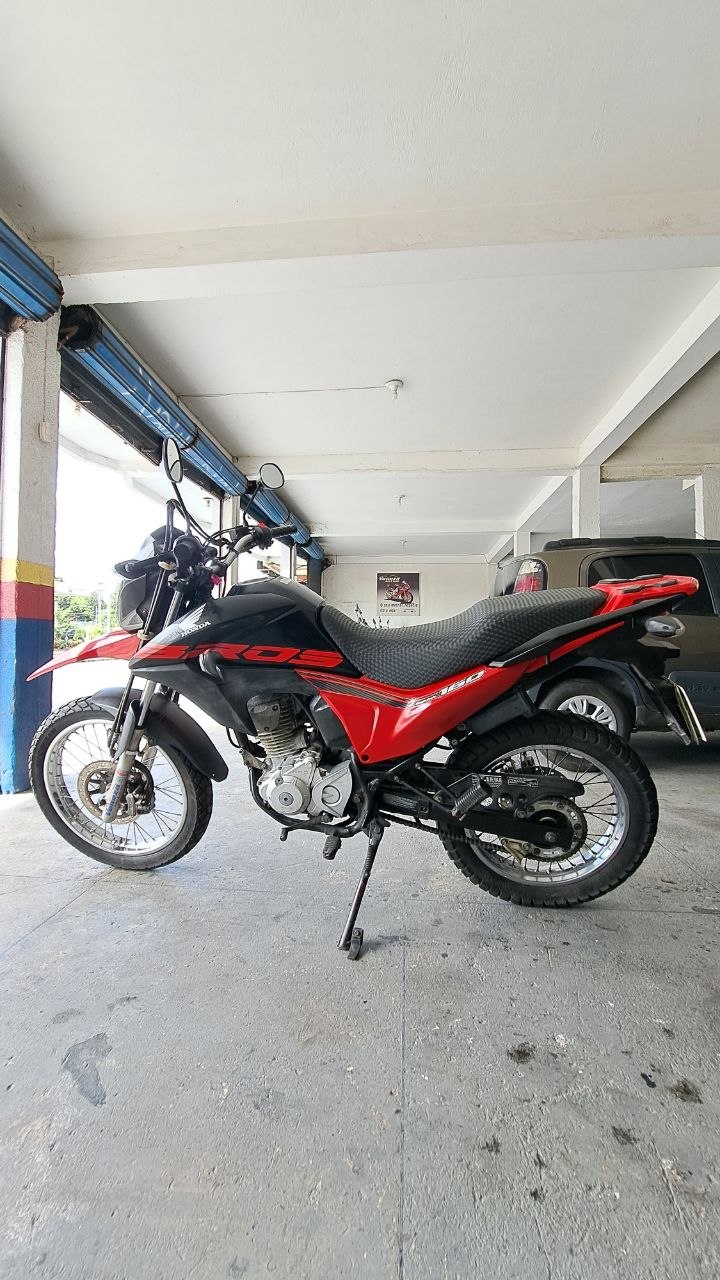 HONDA BROS 160 ESDD LATERAL ESQUERDA